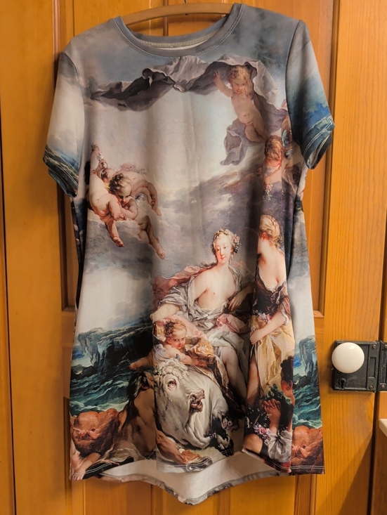 Blackmilk Dresses & Skirts - BlackMilk Boucher Metamorphoses Tee Dress- Museum Piece, EUC Medium